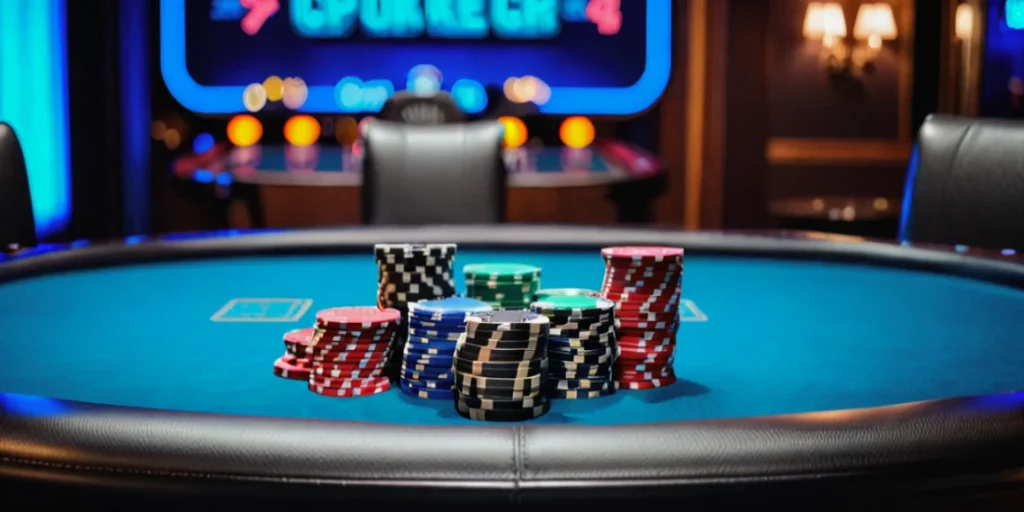 poker table chips